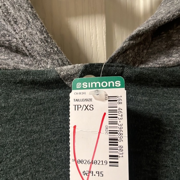 NWT Simons light weight hoody - Picture 2 of 5